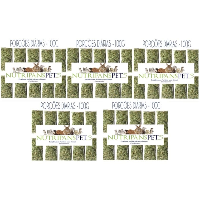 50 unidades de Feno Premium Coast Cross In Natura 100gr cada unidade