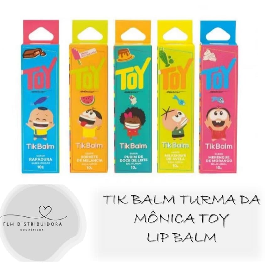 Tik Balm Labial Toy Turma da Mônica 10g