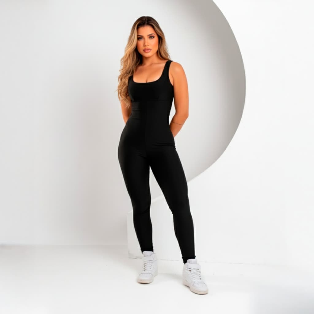 Macacão Longo Legg Fitness Academia Fitness (BOJO REMOVÍVEL) EXCELENTE QUALIDADE