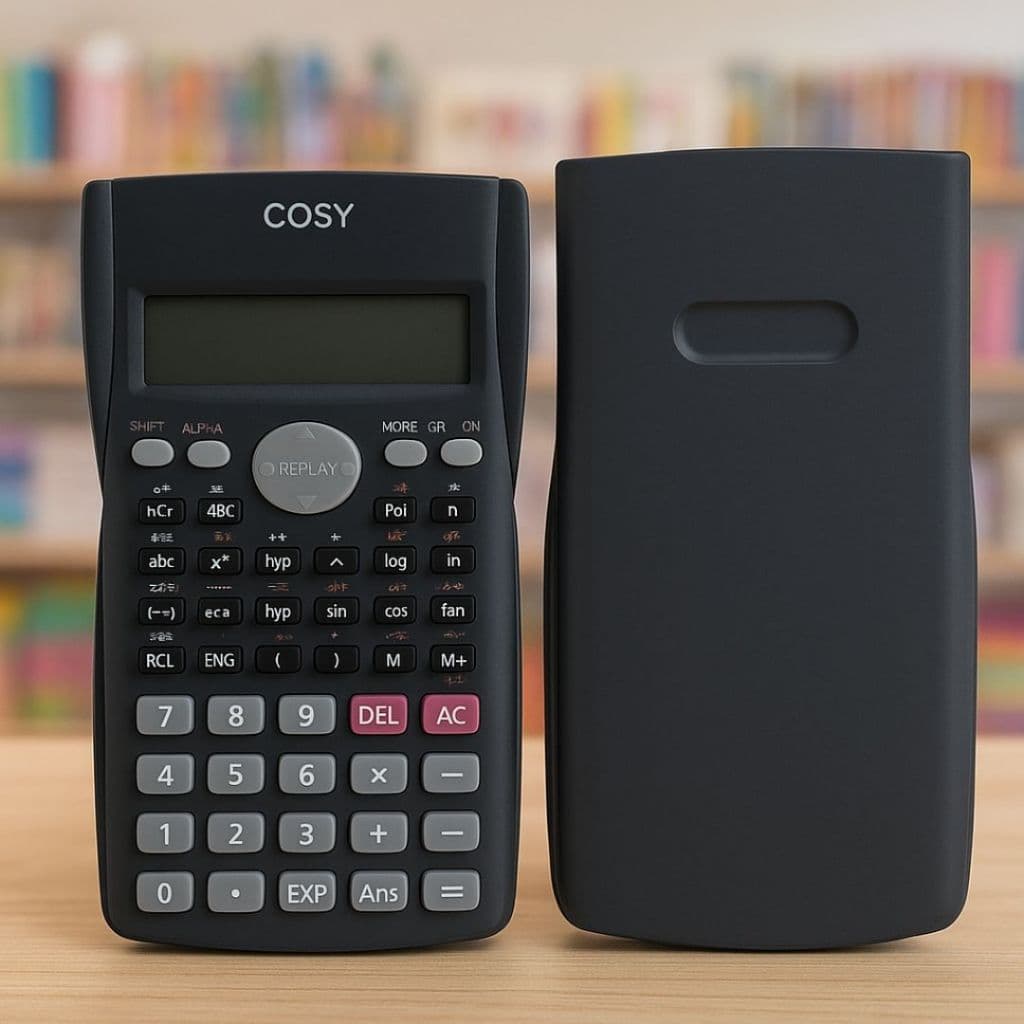 Calculadora Científica Multi 240 Funções Com Capa Protetora