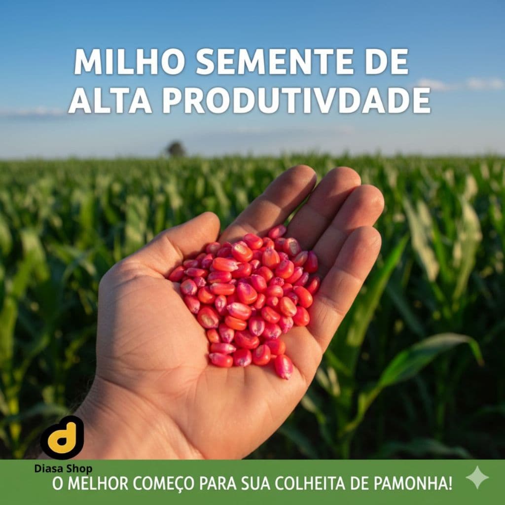 Sementes de Milho para Plantio – Ideal para Pamonha, Curau, Milho Verde e Colheita Caseira