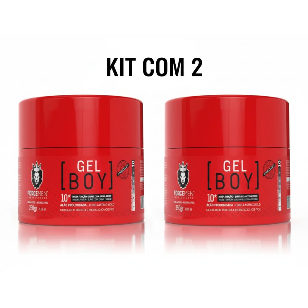 Kit 2X Gel Boy Máxima Fixação - Force Men