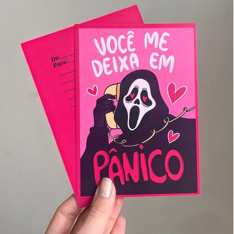 Cartão Você me Deixa em Pânico