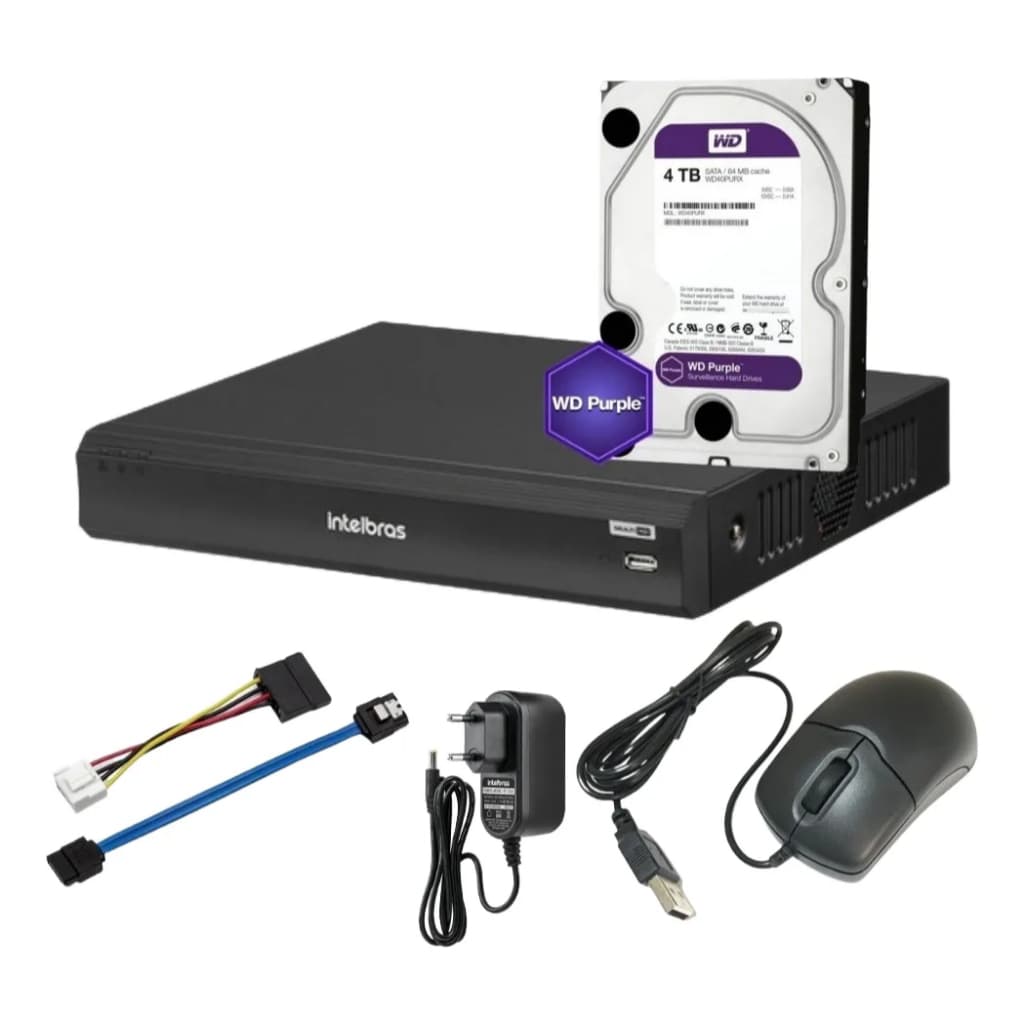 Dvr Inteligente 32 Canais Imhdx 3132 Com Hd De 4tb Intelbras