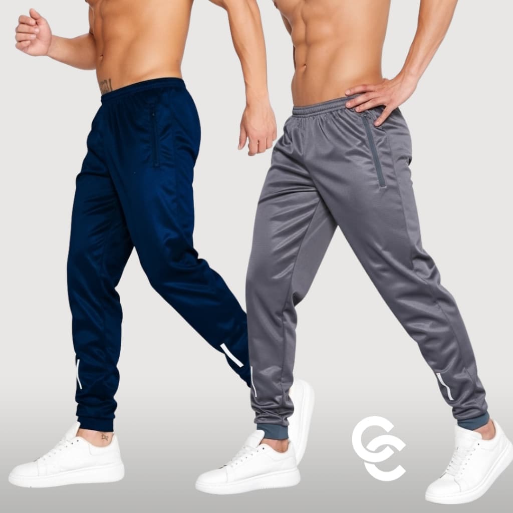 Kit 3 ou 2 Calça Jogger Adulto Chimpa Masculina Flanelado Slim Fit