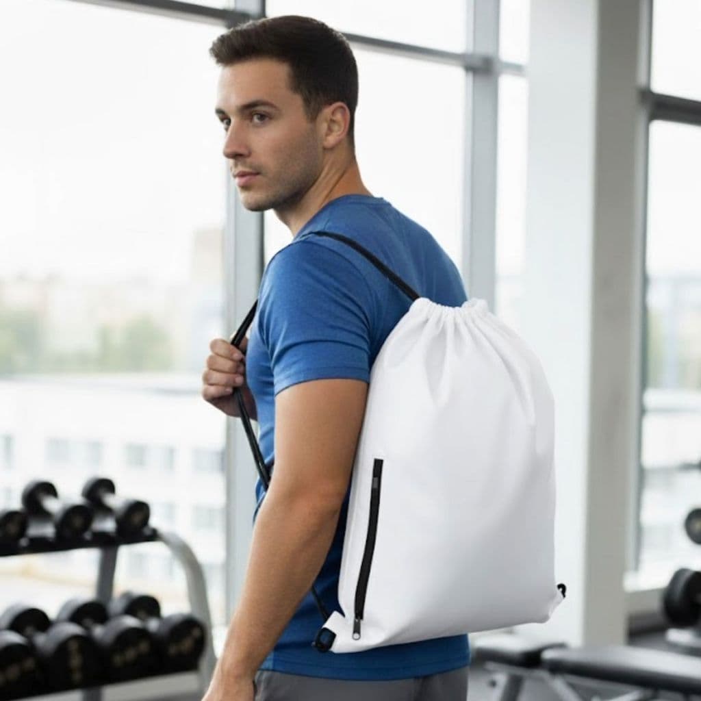 Mochila Saco Unissex Lisa Cores Colorida Nylon Resistente Ipermeavel Lembrancinha Básica