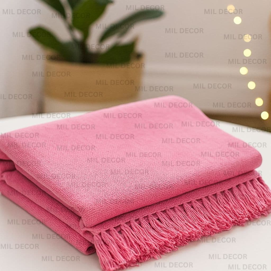 Manta Para Sofá Grande Grossa 3,00M x 1,80M King Xgg Luxo Cama Decorativa Tipo Capa 100% Algodão