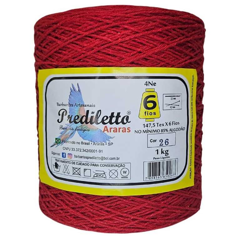 Barbante Prediletto Fio 6 1kg