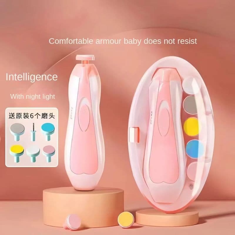 Lixa de Unha Elétrico Aparador Cortador Para Bebê Infantil Com Estojo.SOPHIA