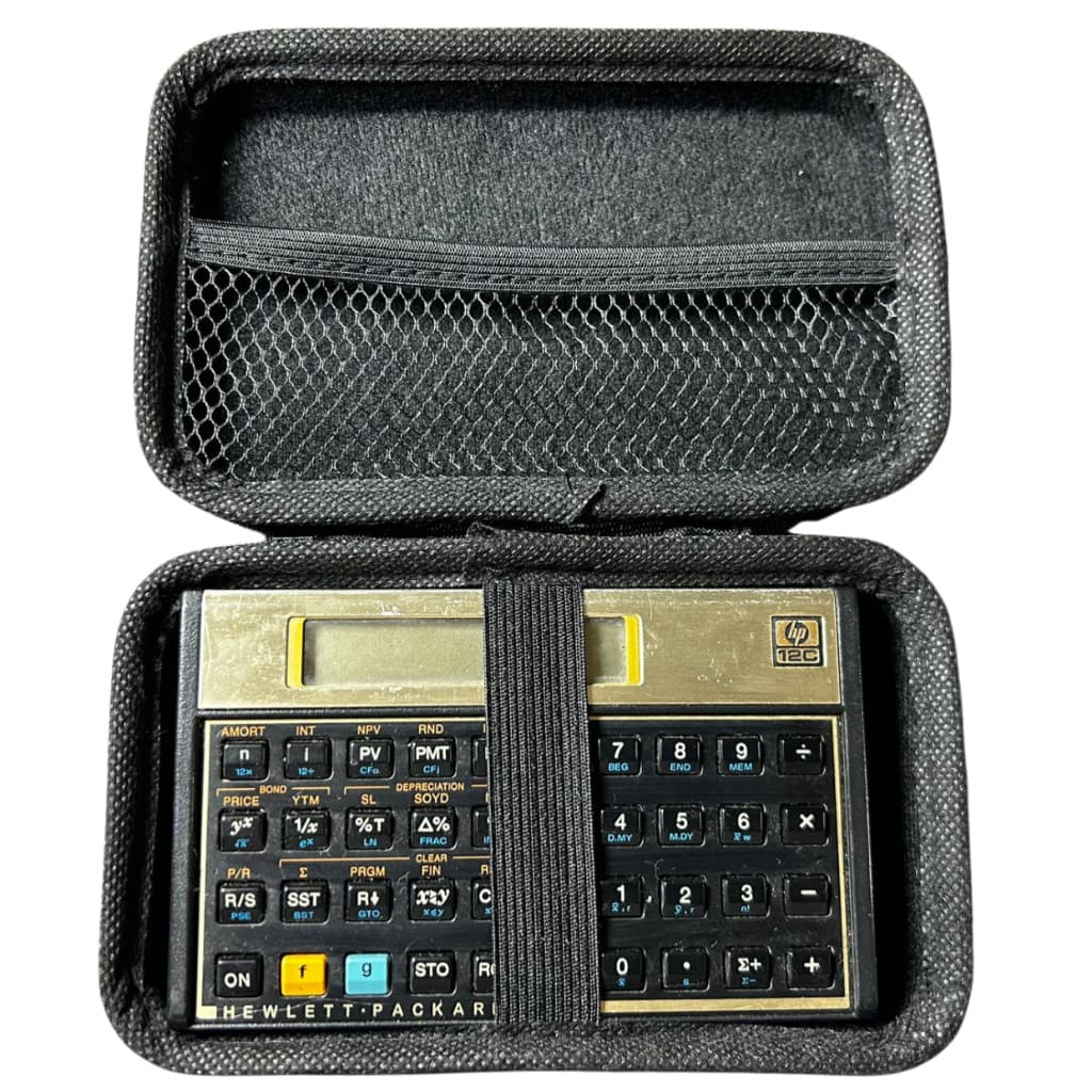 Capinha Case Estojo para Calculadora  HP 12c 15c – Proteção e Organização