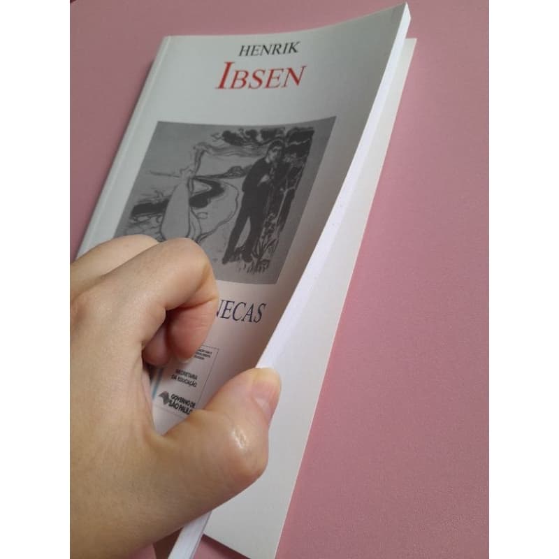livro Casa de Bonecas Henrik Ibsen | peça teatral | Coleção em Cartaz vol. 4