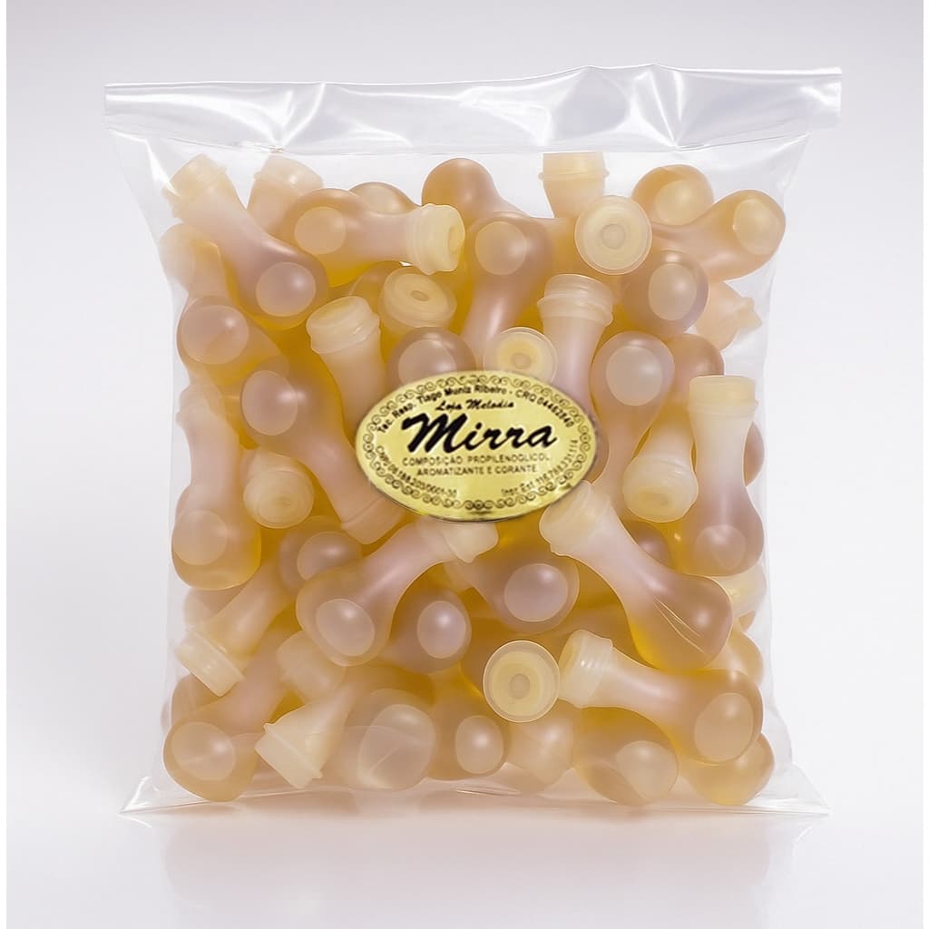 Botija Com Óleo Para Unção Mirra  C/50 Unidades