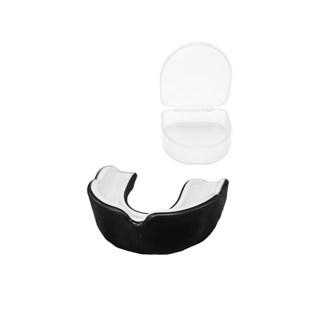 Protetor Bucal Moldável Adulto Esportes Contato Cor Preto  Silicone JustGoFit