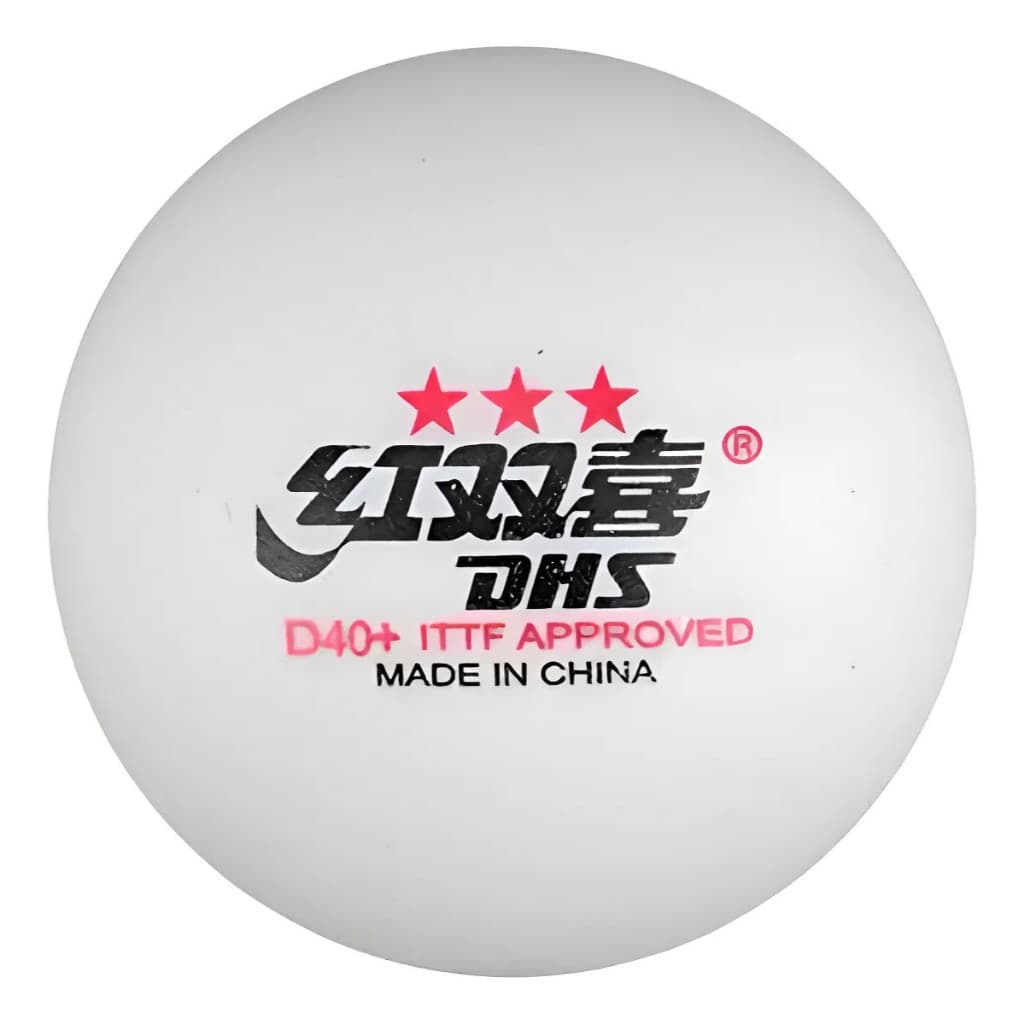 Kit 6un De Bola De Tênis De Mesa/ping Pong Dhs Aprovado Ittf