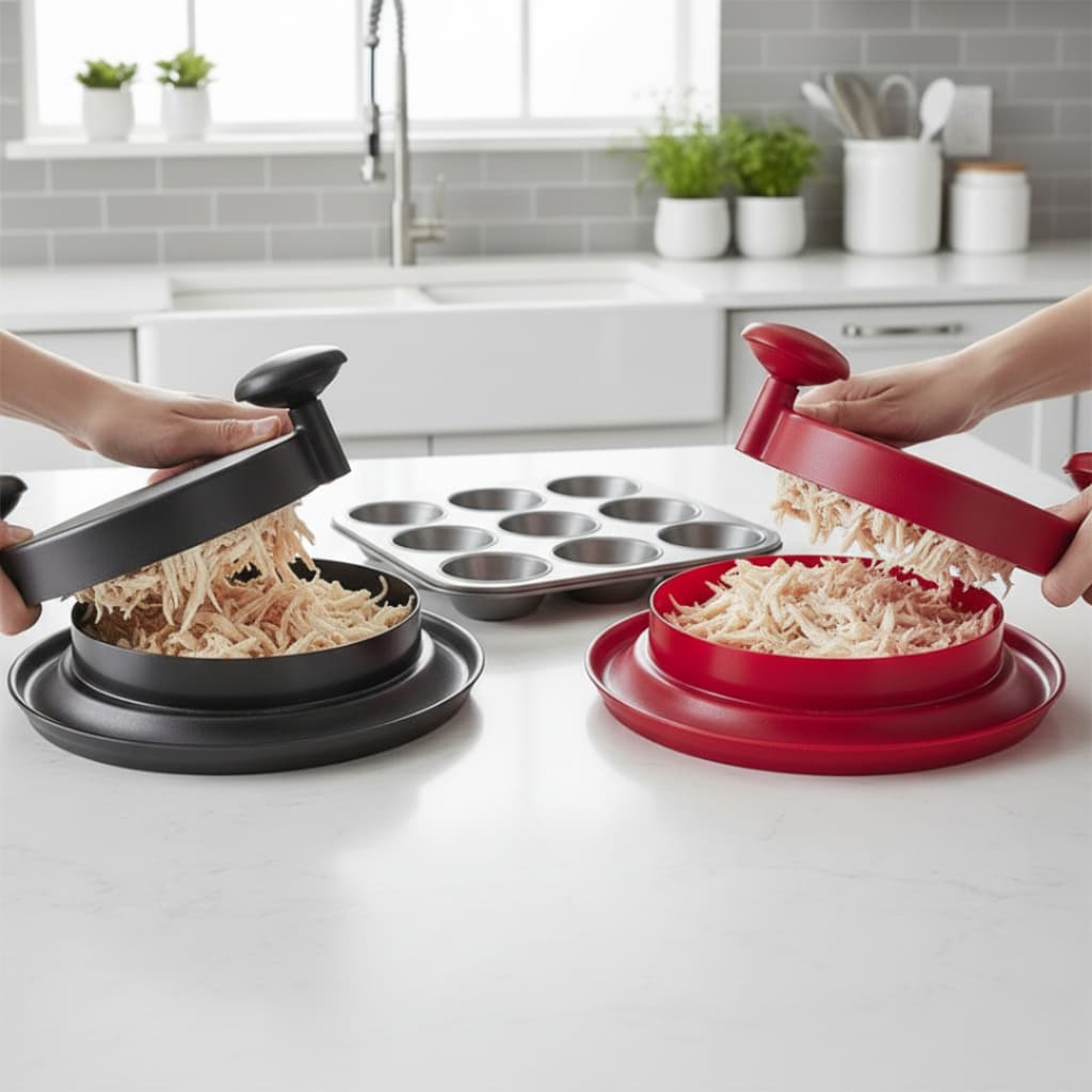 Triturador Desfiador de Frango Manual Carnes Para Cozinha Processador de Alimentos e Moedor Carne