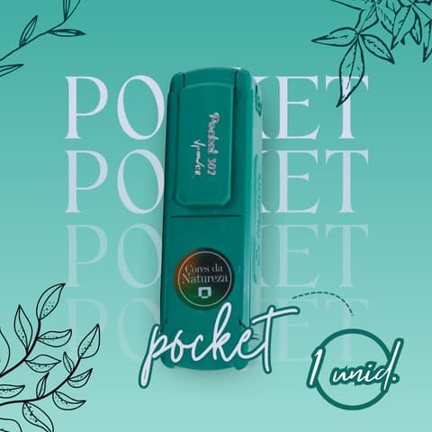 Carimbo Nykon Pocket de Bolso - Para Diversas Areas