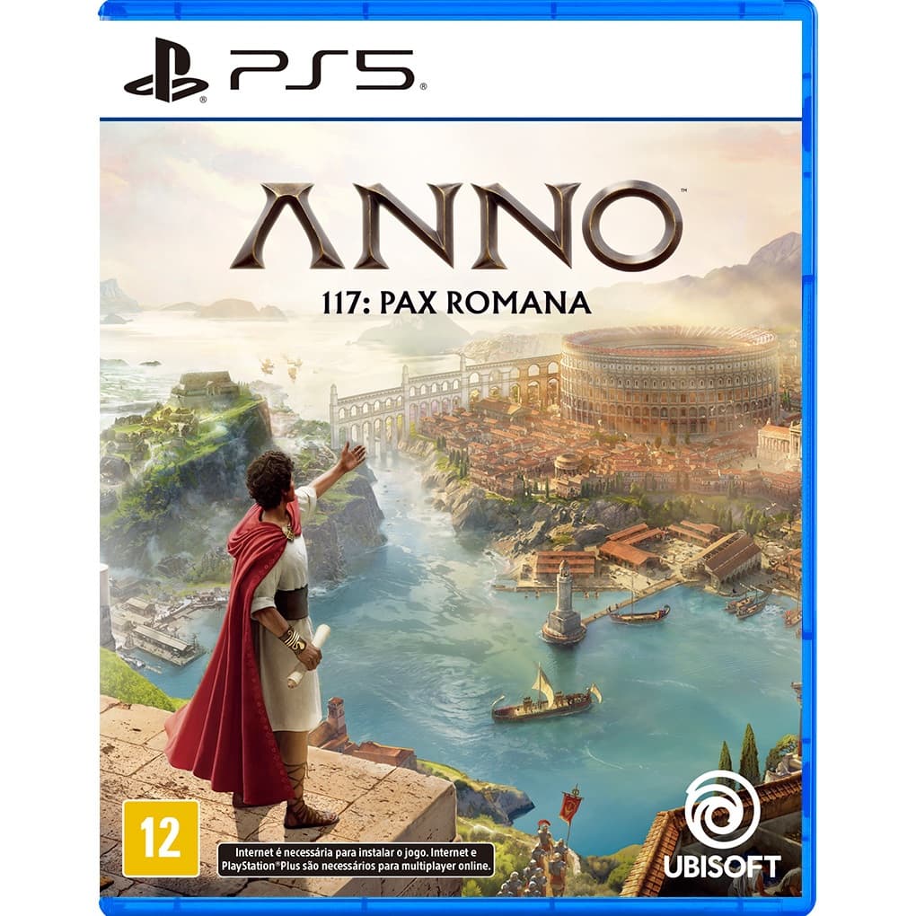 ANNO 117 PAX ROMANA PS5 MIDIA FISICA
