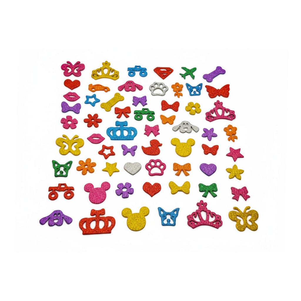 300 Adesivos Pet Colantes Em Eva Aplique Lacinhos Petshop