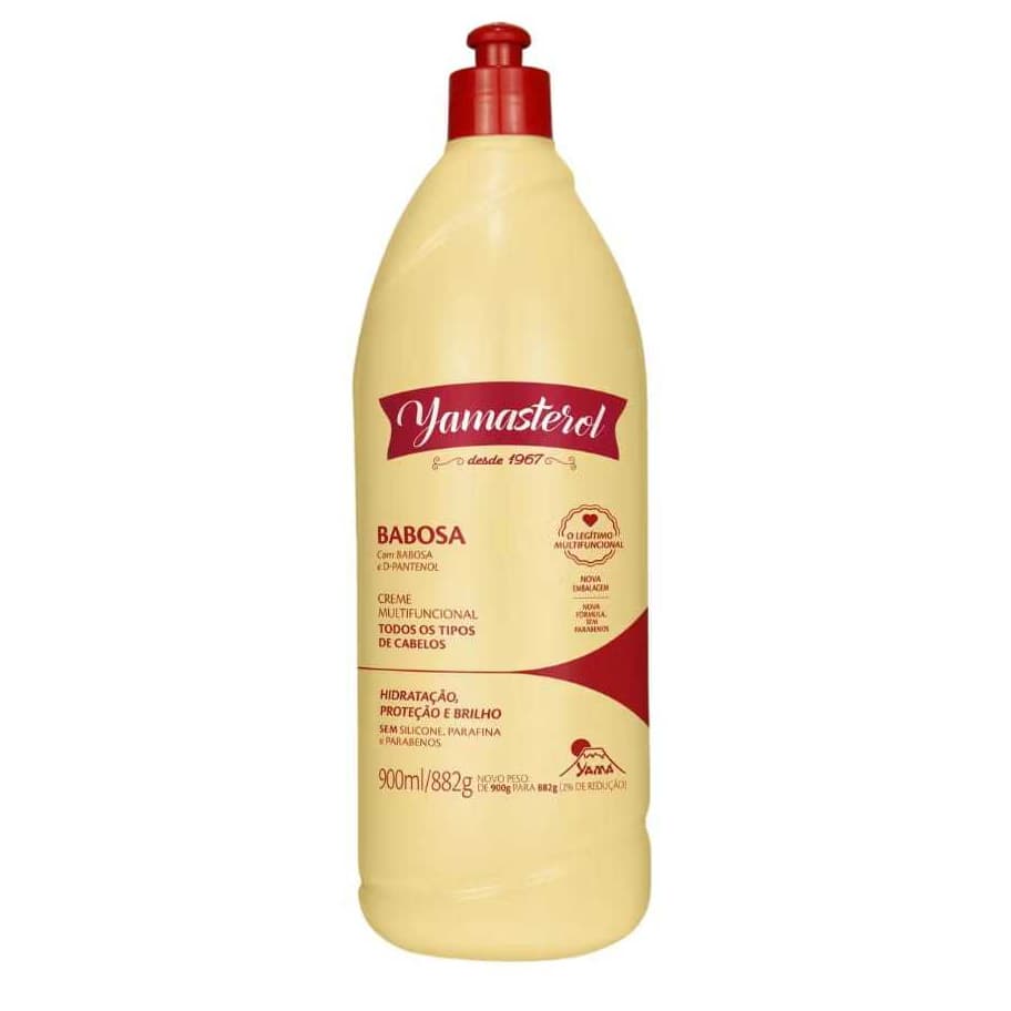Yamasterol Babosa E D-Pantenol  900ml - Reparação Capilar envio   rápido