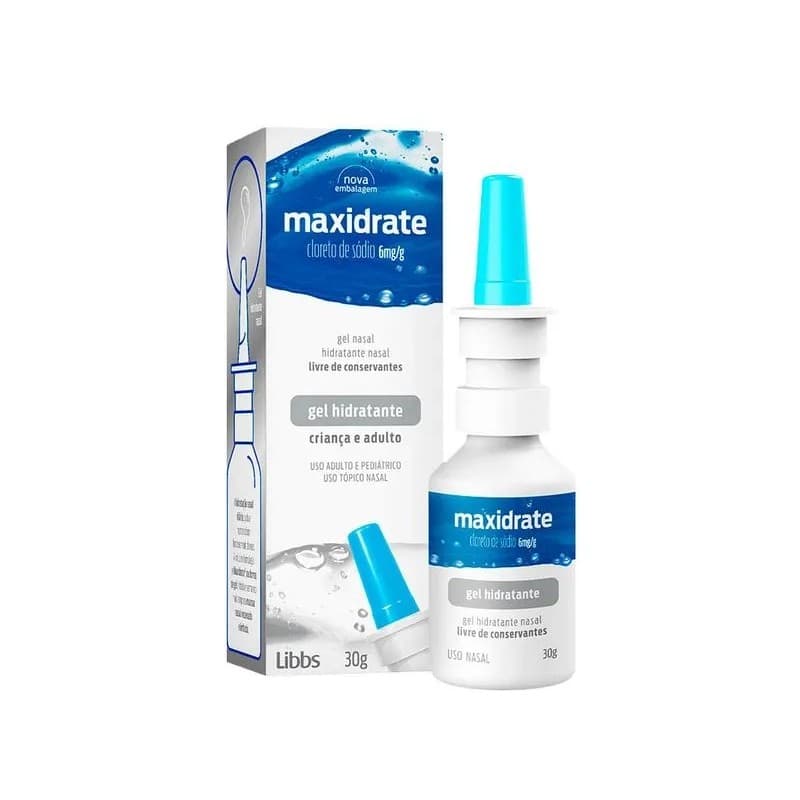 Maxidrat Gel 30g Uso Nasal Libbis