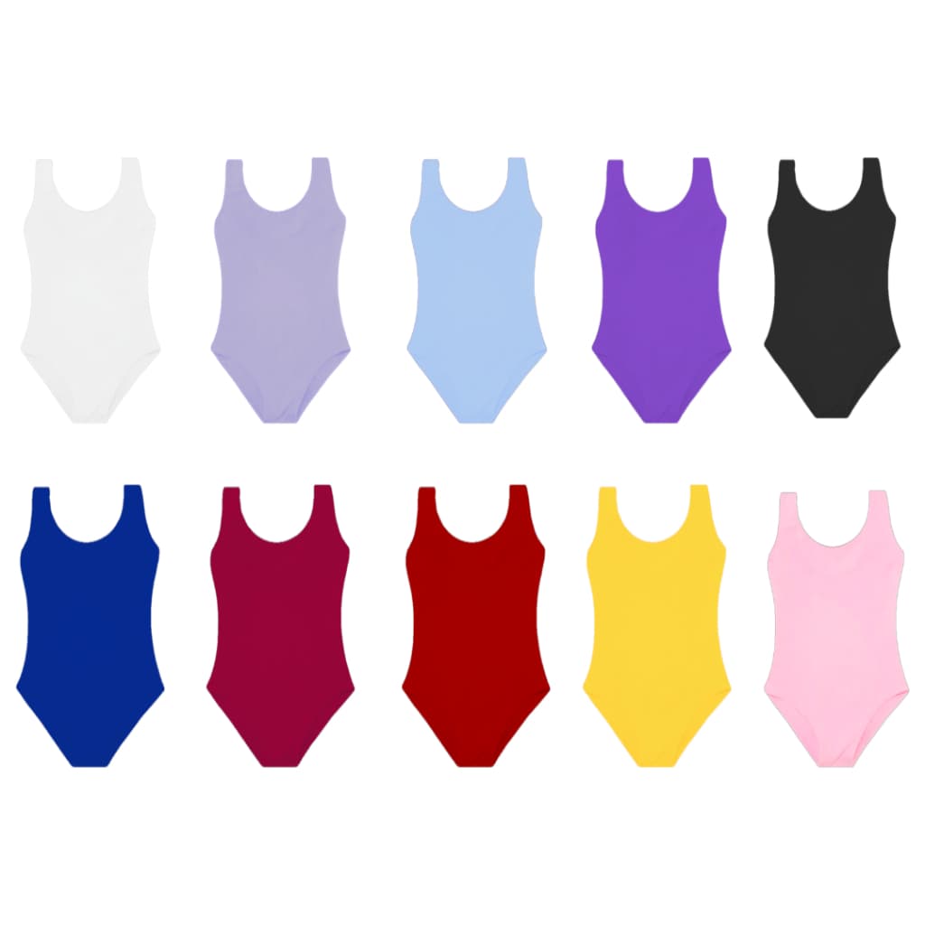 Collant Regata Colorido Ballet Infantil - Em Suplex