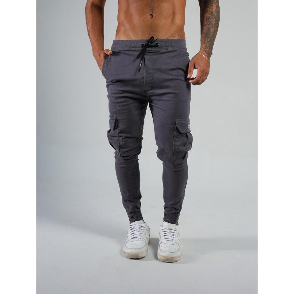 Calça Jogger Cargo Premium  Cores Variadas  ( Unissex )