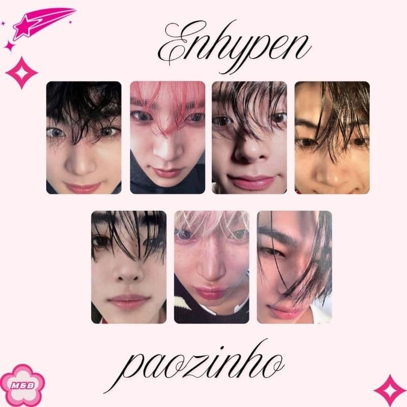 Photocards Enhypen Pãozinho Fanmade