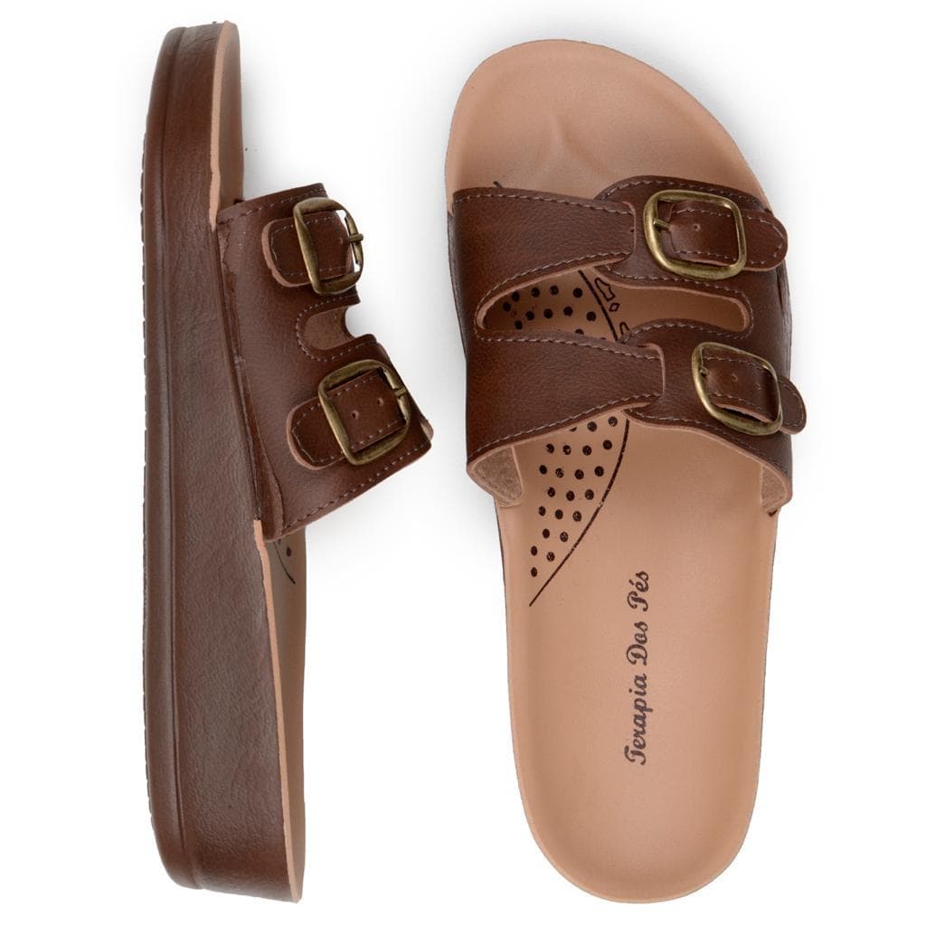 Chinela Ortopedica Esporão Anatomica Sandalia Feminina Gravidas Inchaco Dores no Pé Fascite Plantar