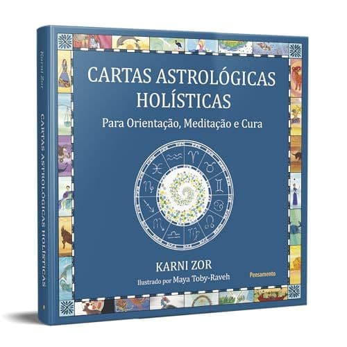 Cartas Astrológicas Holísticas (Pocket) - Caixa com Livro + 52 Cartas: Para Orientação, Meditação e Cura