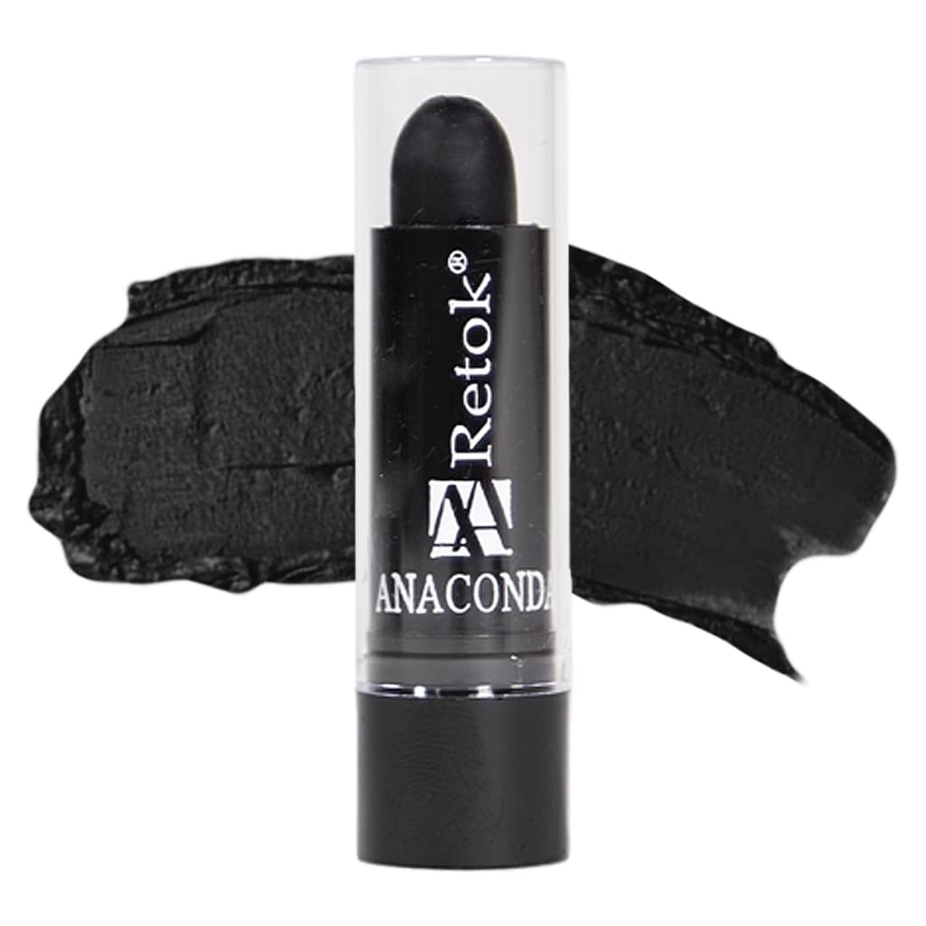 Batom Retoque Cabelos Brancos Anaconda Retok Stick 3g Preto