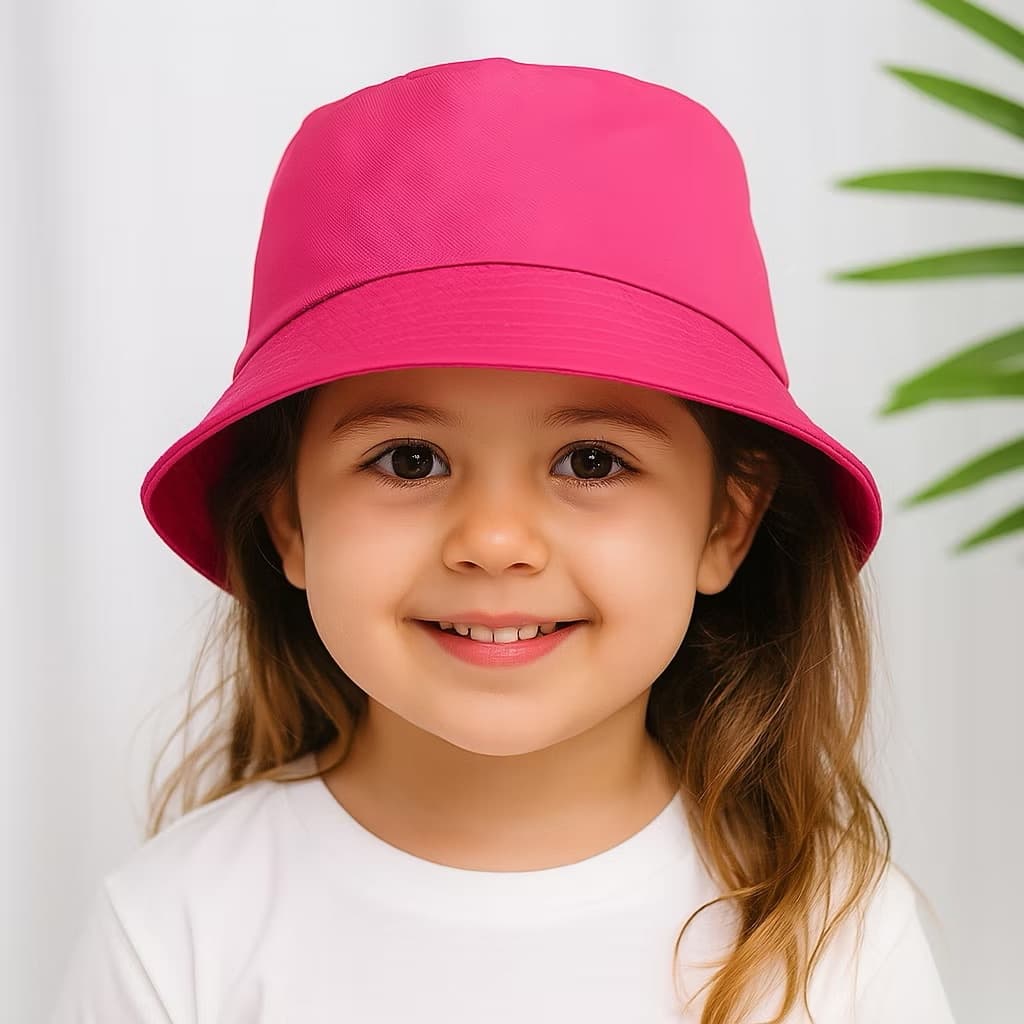 Chapéu bucket pescador Infantil Praia Boné De Proteção Solar Respirável Para Meninos E Meninas Criança 3 a 10 Anos