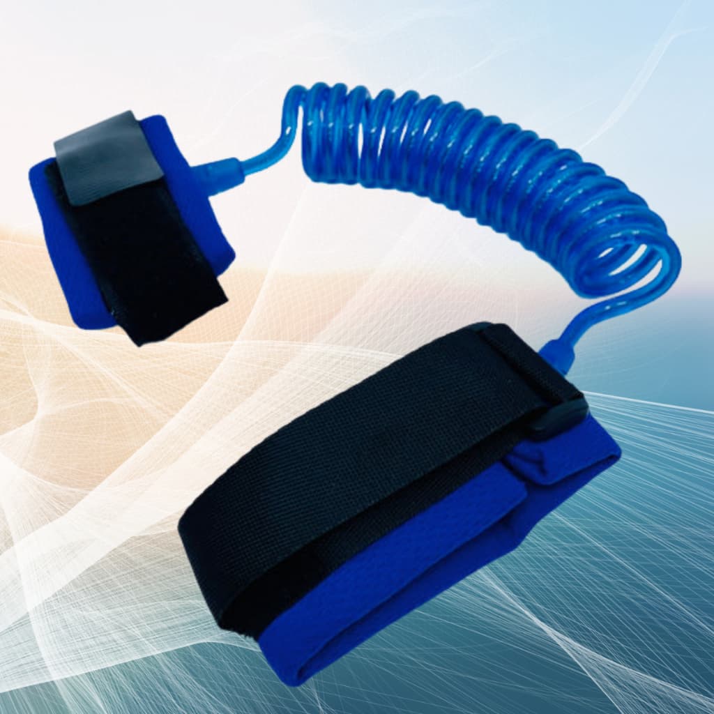 Pulseira de Segurança Infantil Anti-Perda - Guia de Pulso - 1,5m - Azul