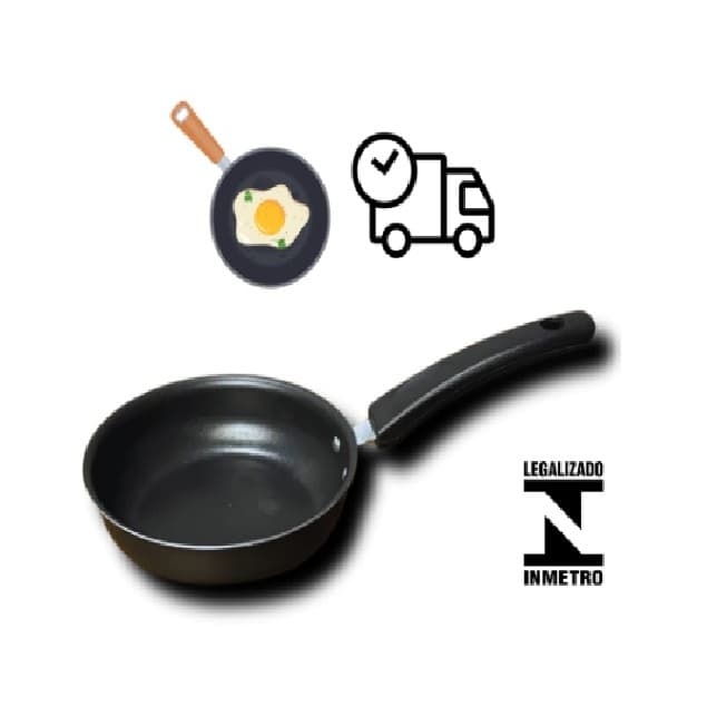 Frigideira Frita Ovo Preta Nº12
