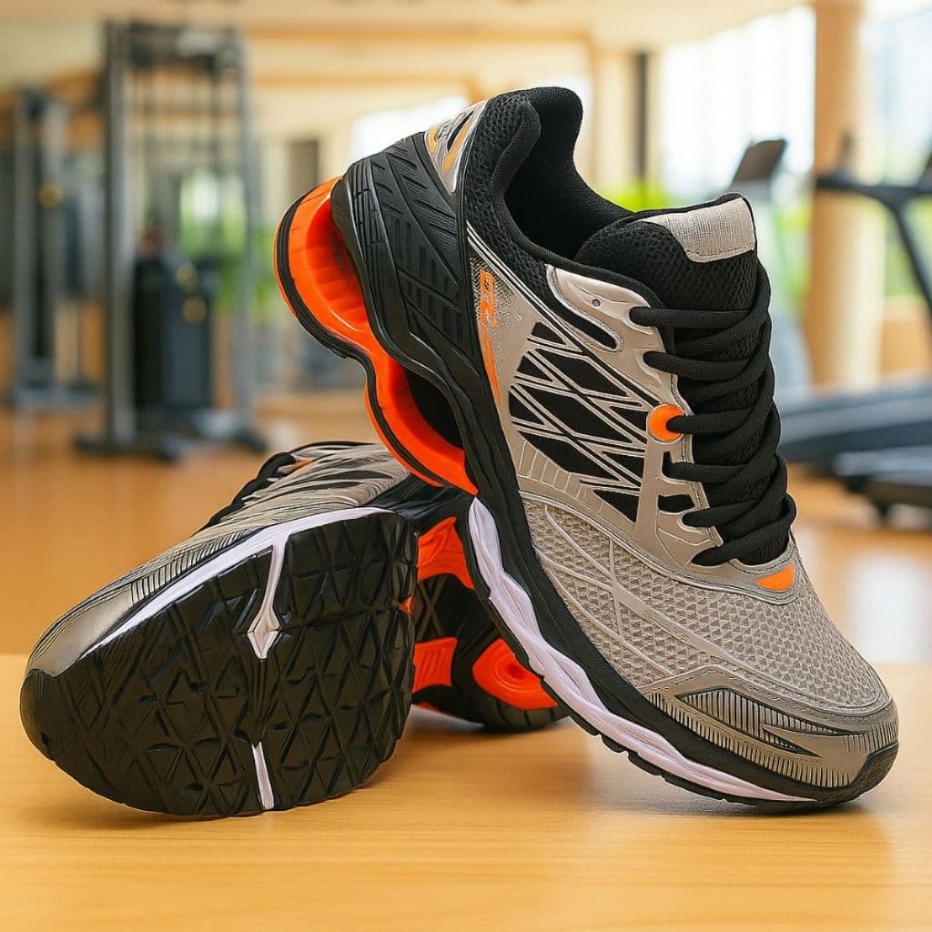 Tênis Esportivo Masculino Adulto Academia Caminhada Confortável Promoção Envio Rápido!