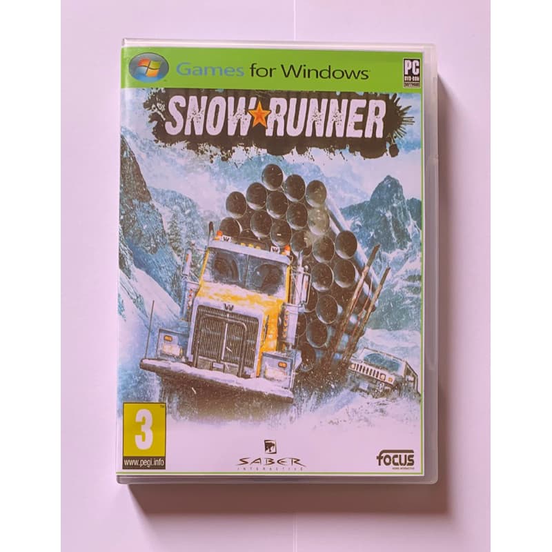 SNOW RUNNER PC (mídia física)