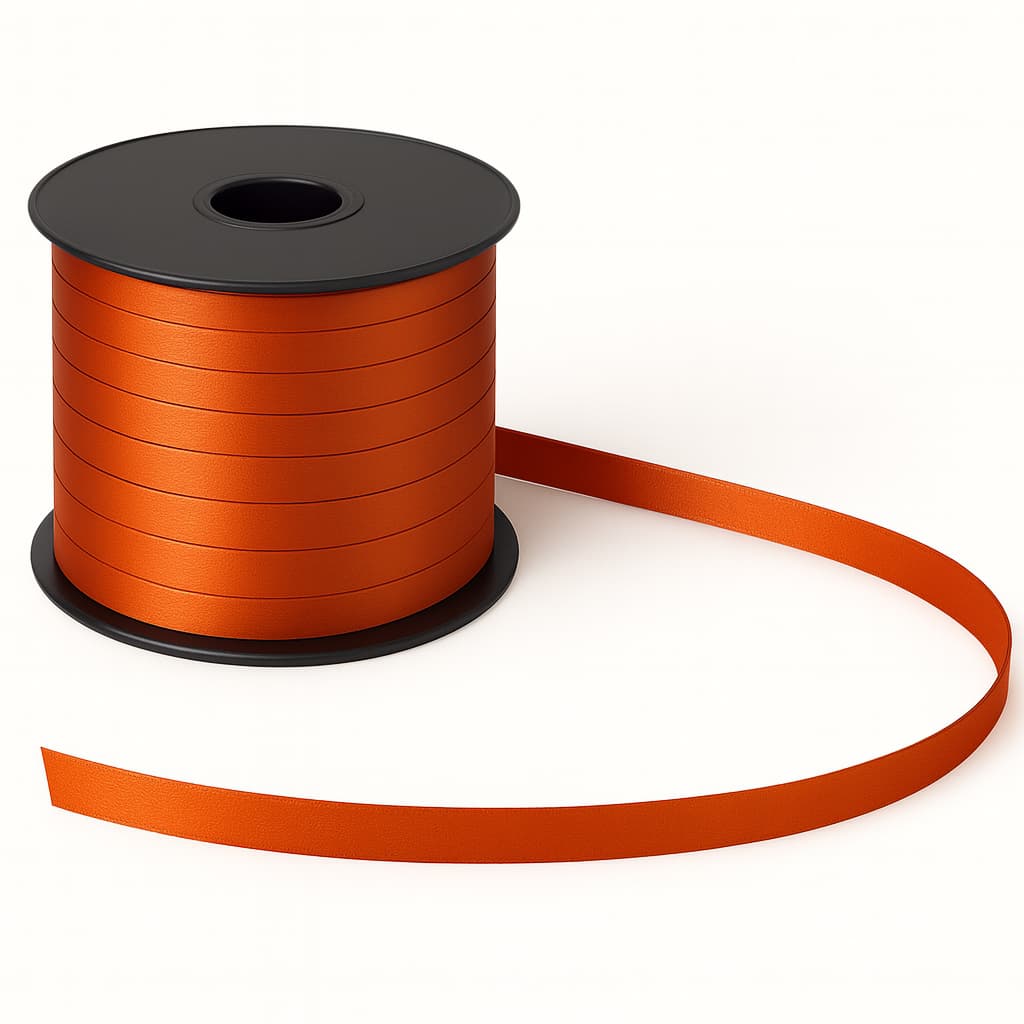 Fita Cetim 7mm Terracota 10 metros Cores Variadas Presentes Decoração