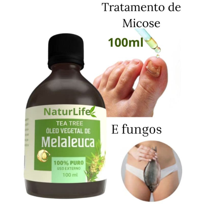 Óleo vegetal de Melaleuca 100% puro e natural 100ml
