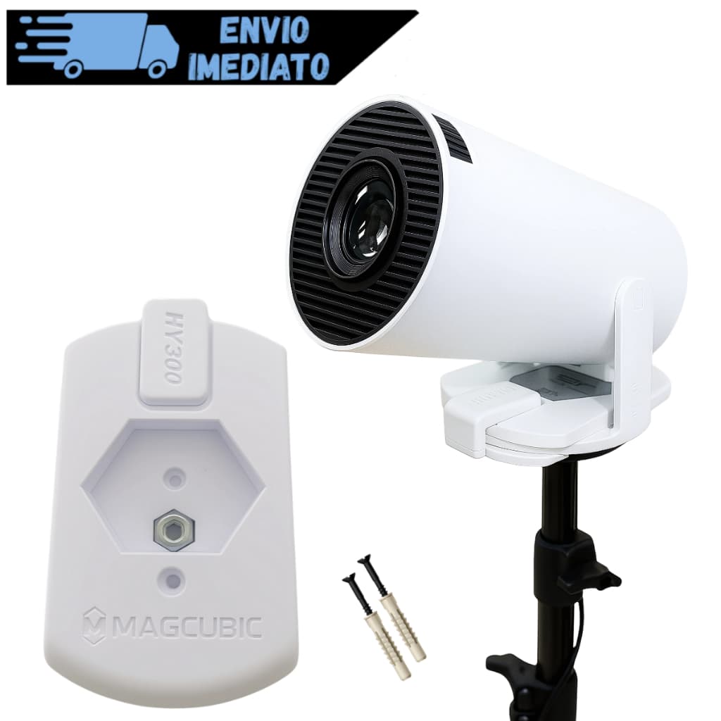 Suporte Para Projetor HY300 parede Teto Tripé Para Magcubic 300 e Kit Parafusos Salange Envio Imediato a Pronta entrega