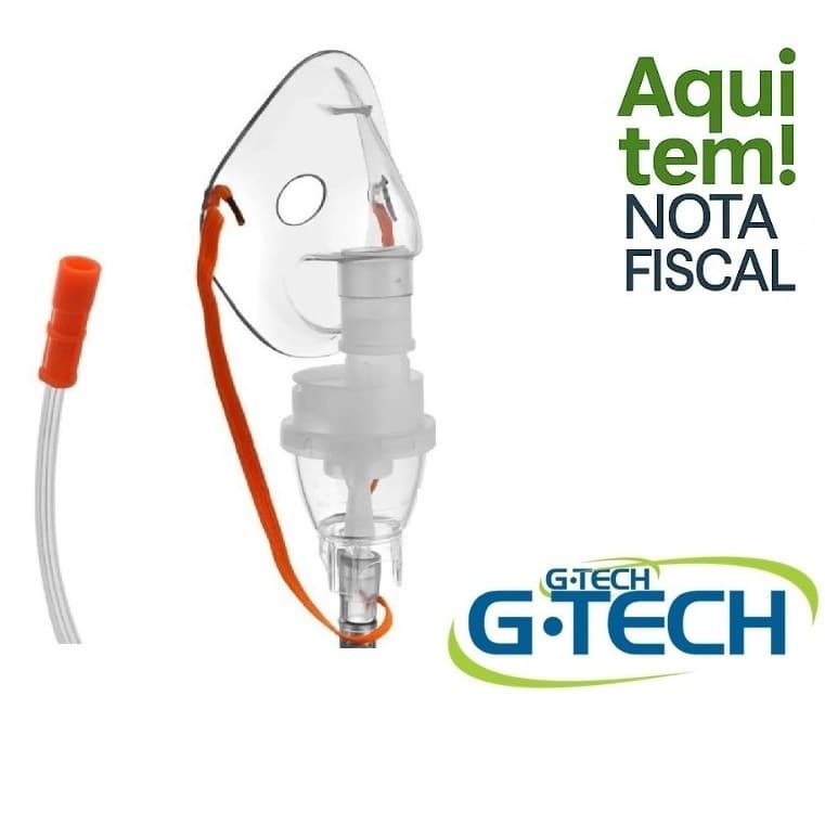 Kit Máscara Inalador Nebulizador Gtech