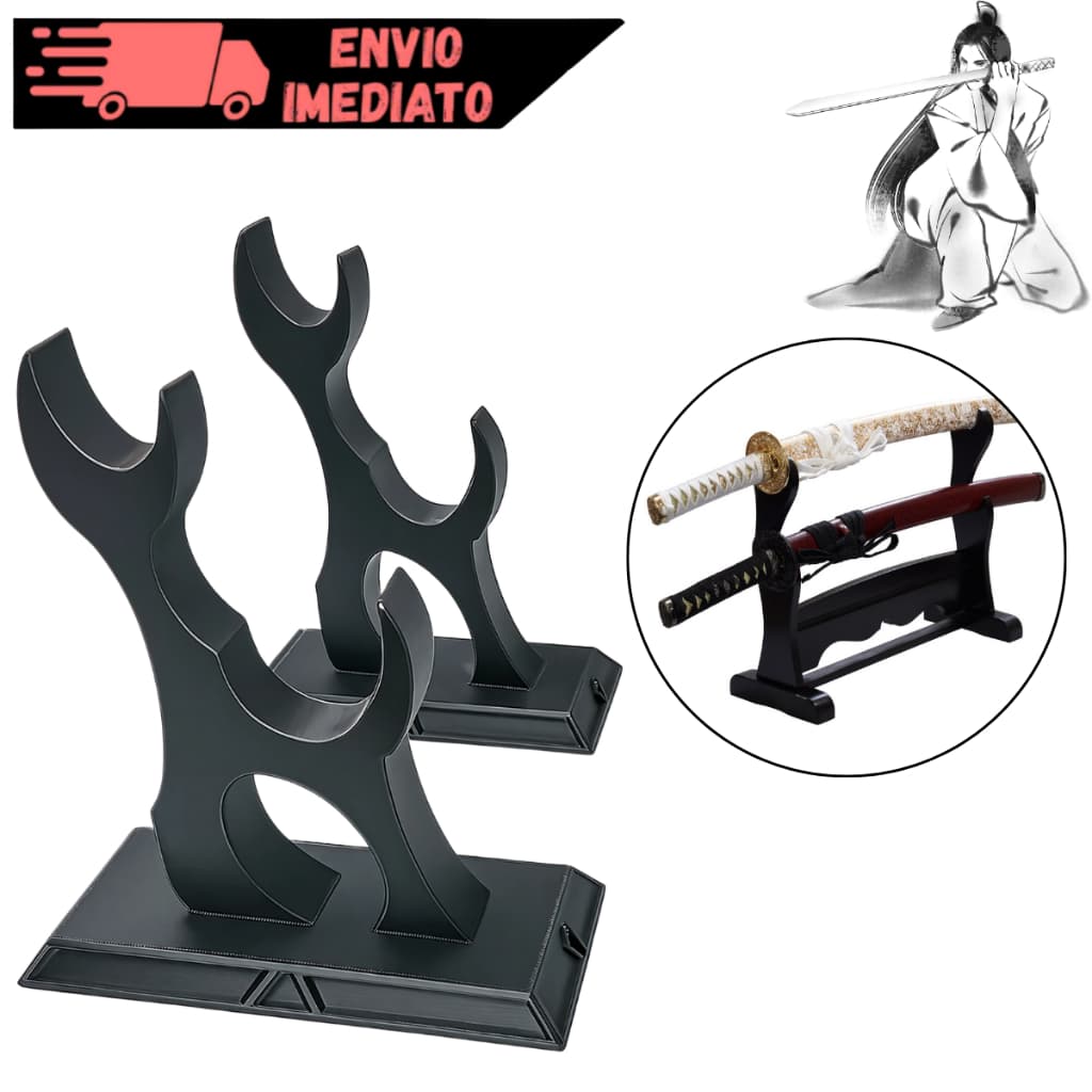 Suporte De Mesa Para Espada Samurai Katana Decorativa Asiatica A Pronta Entrega Envio Imediato