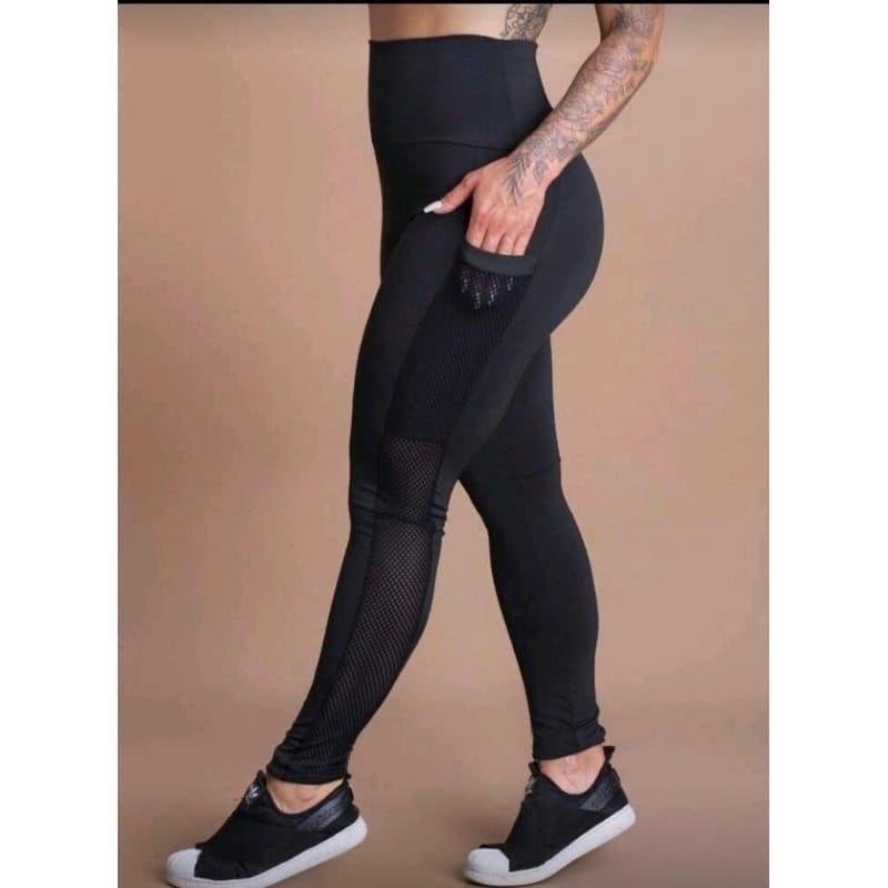 Calça Legging com Bolso