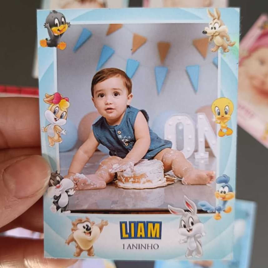 Foto Imã de Geladeira - Lembrancinha- Batizado- Formatura-Personalizado-Tamanho 7x9cm-