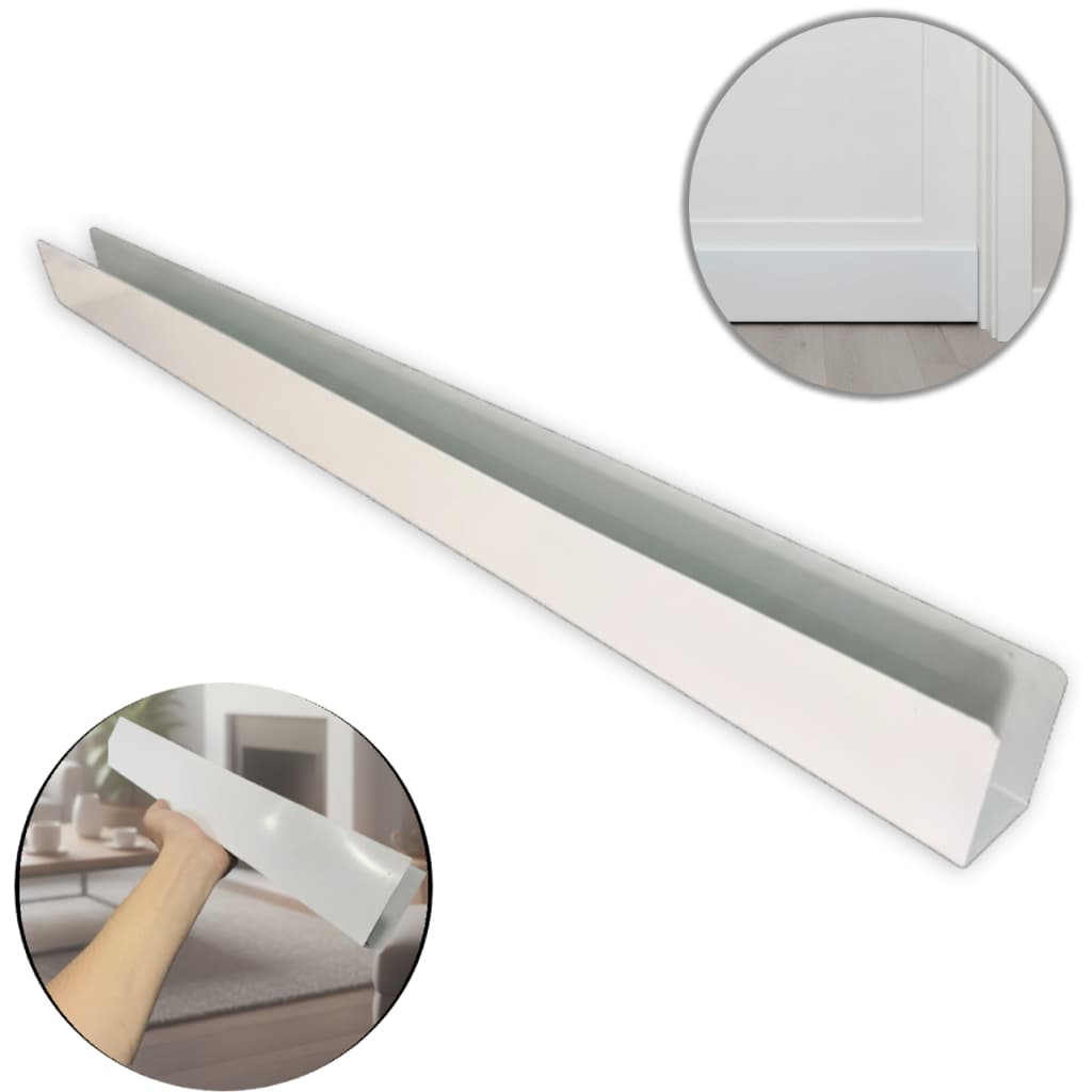 Salva Porta Proteção Cor Branco Contra Umidade de 60cm 70cm 80cm 90cm