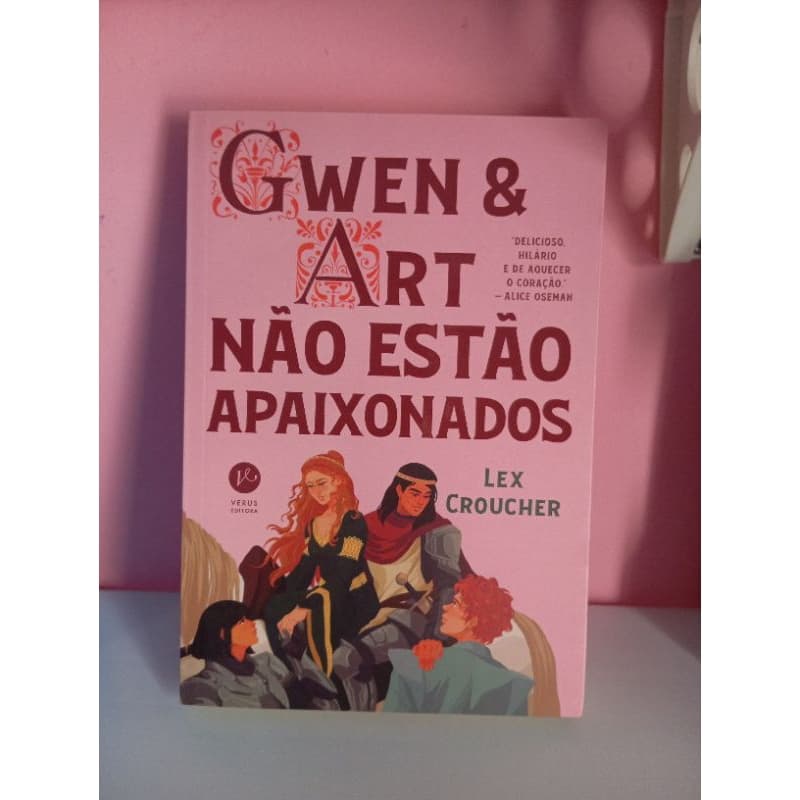 Livro Gwen e Art Não Estão Apaixonados