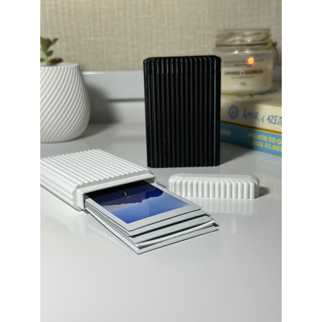 Caixa Para Fotos Instax Mini /Estojo Case para Guardar Fotos Instax/Polaroid, Organização|Proteção