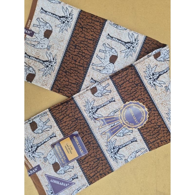 Tecido Africano Ankara – 50% Algodão | 50% Poliéster – 5,5m x 1,2m