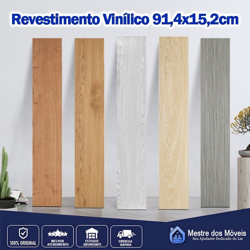 72PCS Piso Painel Revestimento Vinílico Adesivo Lavável Madeira 91,4x15,2cm Cobrindo 5㎡-DBT
