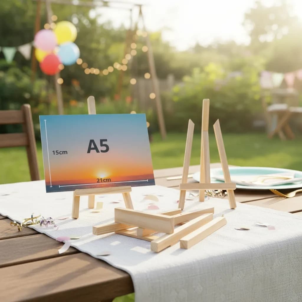 Kit 5 mini  cavaletes pintura festa lembrancinha