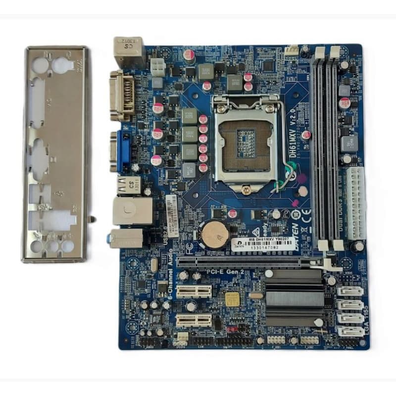 Placa mãe 1155 Daten DH61MXV V. 2.0 DDR3 com Espelho