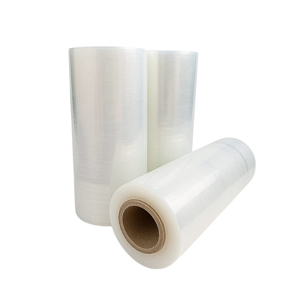 Rolo De Filme Stretch Plastico X Bobina 150mm - 25 Micras